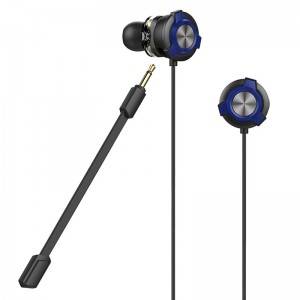 OEM prilagođeni logotip Dual Driver žičane slušalice za igre sa mikrofonom EP-1245 sa mikrofonom za mobilni telefon Xbox, PS4