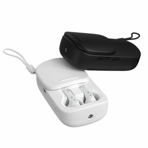 Produtos 2022 Mini auriculares sen fíos Tws de venda quente Auriculares con altofalante Bluetooth 2 en 1