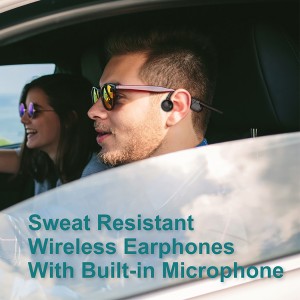 Шинэ бүтээгдэхүүн Усны хамгаалалттай Openear агаар дамжуулагч чихэвч Хүзүүний туузан спорт Bluetooth чихэвч