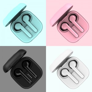 Semi In Ear Design USB C Bluetooth Auriculares inalámbricos verdaderos T15