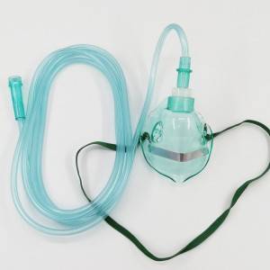 High quality Plastic Disposable Medical Oxygen Mask