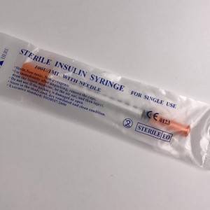 Disposable High-Quality Orange Cap Syringe Syringe With Needle