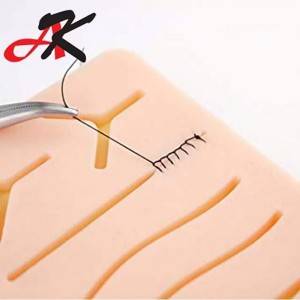 New Products Medical Science Teaching Resources Skin Suture Practice Simple Suture Pad With Wounds