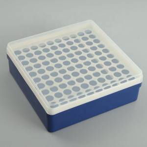 laboratory Plastic Micro Centrifuge Tubes Rack Box With Cap