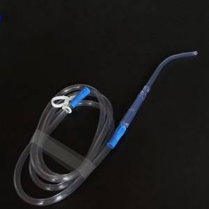 Medical grade plastic suction connection tube dental plastic suction tube