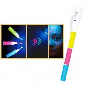 security marker pen with uv light invisible ink marker pen Top poplur UV marker