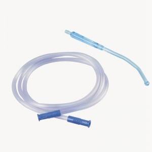 medical connecting tube with yankauer handle yankauer suction tube