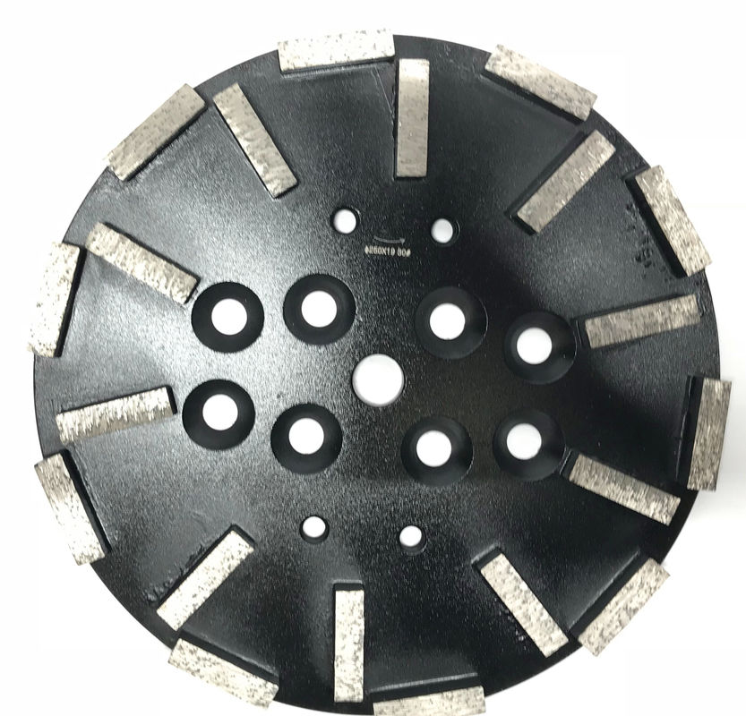 10 Inch Concrete Floor Grinding Head 20 Segments Diamond Grinding Wheel
