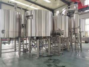 30HL 40HL 50HL 4 Vessel Commercial Beer Brewing Equipment