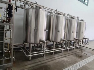 CIP Systems for Commercial Brewery