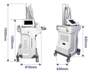 מכונת הרזיה רפואית מקצועית RF Cavitation ואקום רולר