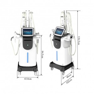 New Arrival Vacuum RF Roller Vela Shapinng Cavitation Body Slimming Machine
