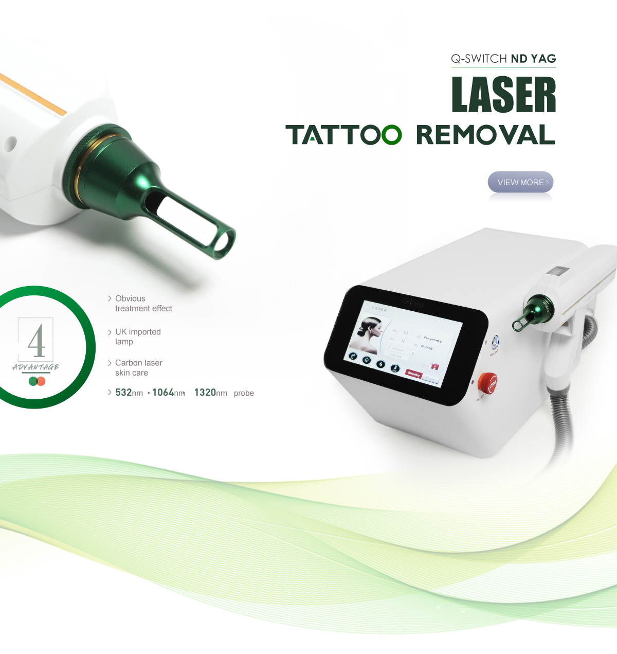 Best mutengo Laser Tattoo Removal Pigmentation Carbon Peeling Machine uye yag laser muchina Featured Image