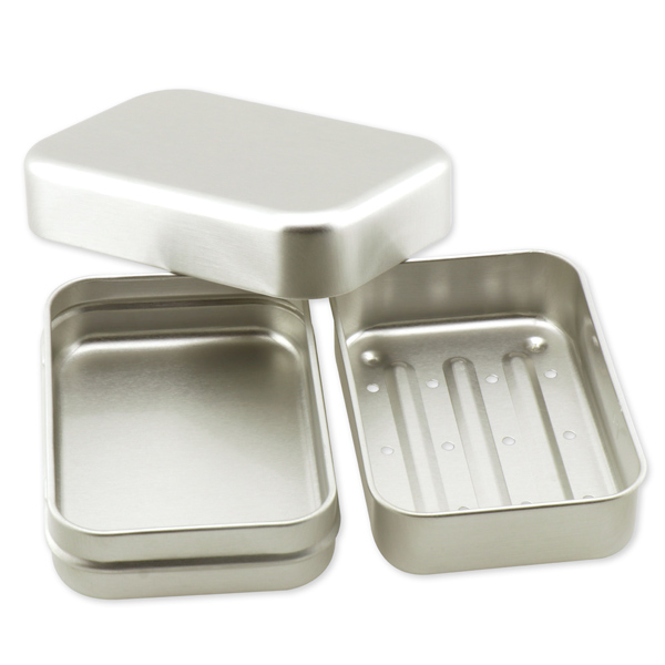 Виробник прямокутної алюмінієвої коробки для мила на 100% без пластику