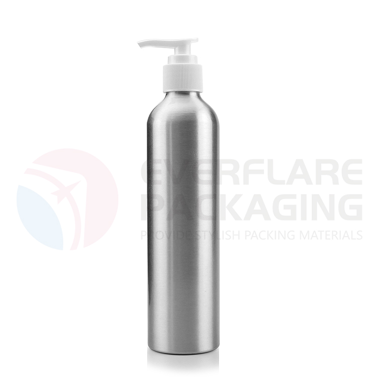 300ml aluminium lotion pumpe flasker hot sell