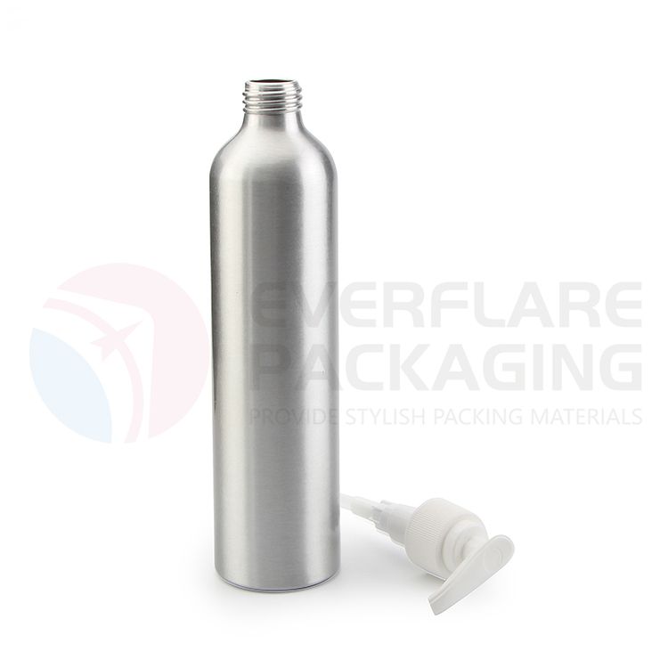 Bottiglie di pompa di lozione in alluminio da 300 ml in vendita calda