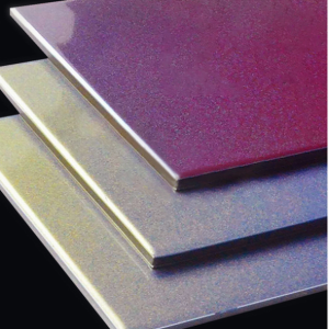 Colorful fluorocarbon aluminum composite panel