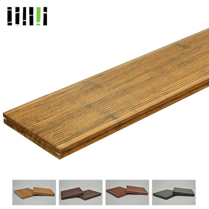 Brown Stain Bamboo Float Hardwood Floor  Style Outside Price Supplier 2