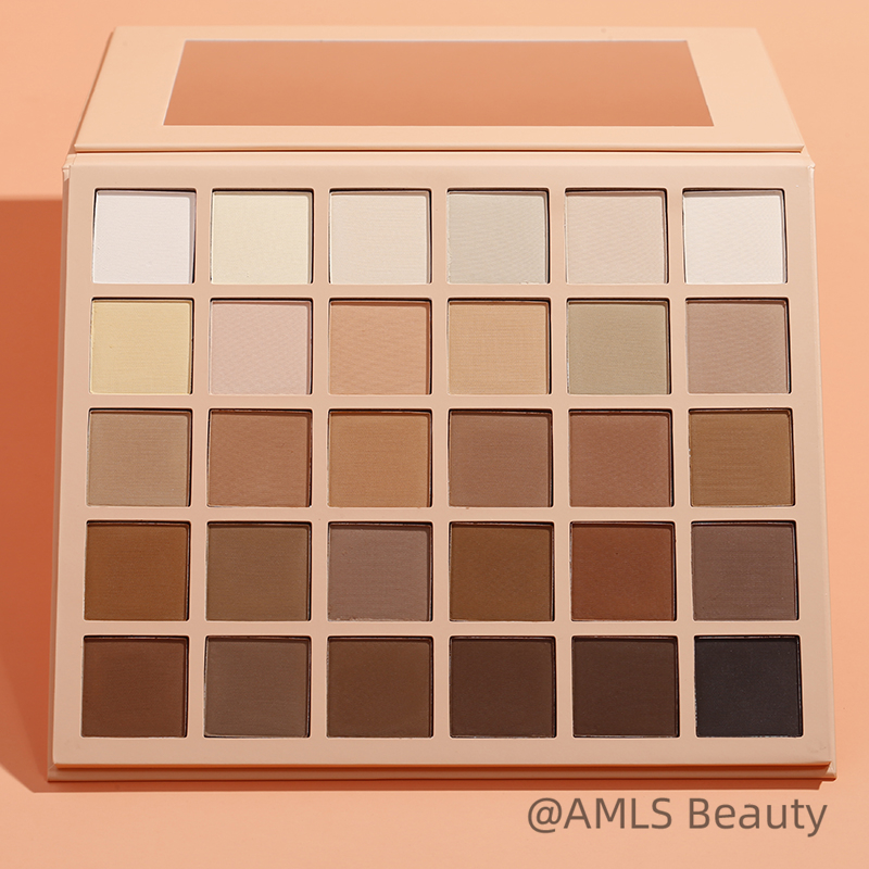 Custom your own label makeup 30 color matte eyeshadow palette low moq nude eye shadow eyeshadow palette Featured Image