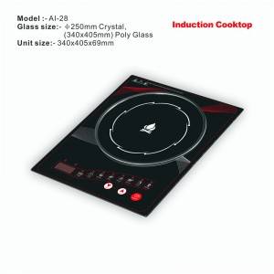 2020 sabon induction cooker AI-28 babban ingancin fata taɓa murhu guda ɗaya don siyarwa