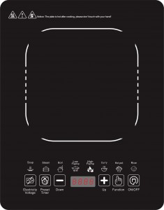 2023 New 8-button  Skin touch Buttons induction cooker AI-D28