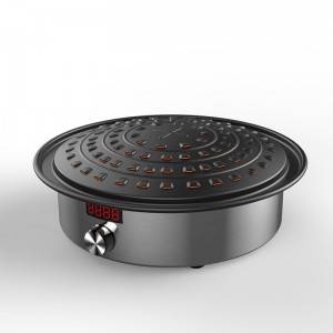 Amor infrared cooker AT-7BBQ sensor touch with knob polesi ipu vevela mo oloa siiatoa luga o le initoneti