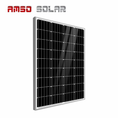 A Grade mono 100w 200w 300w full black solar panel price solar panel