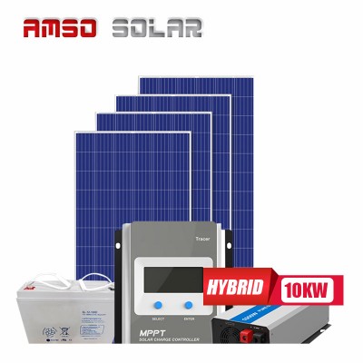 Cheap 10kw hybrid solar system 10000w solar system 10kw solar power system for house
