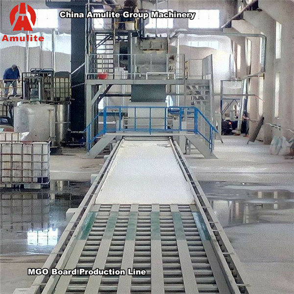 Linia do produkcji płyt MGO China Group Amulite