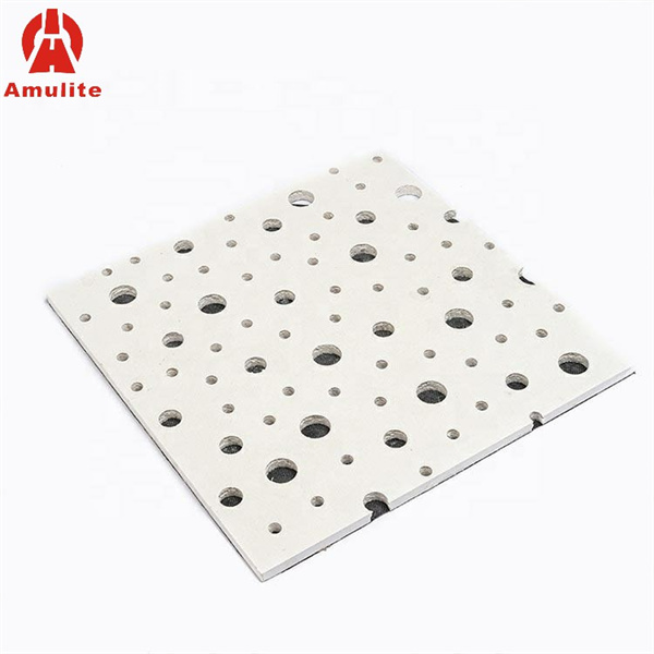 Amulite Fireproof Perforated Acoustic Gypsum Ceiling Board