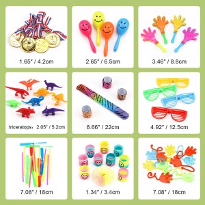 පක්ෂ ප්‍රසාදය Amy & Benton 126PCS Toys Assorted