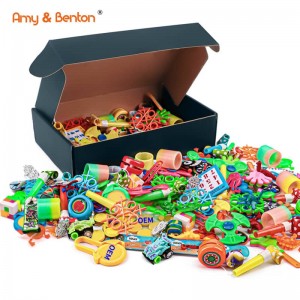 Paquete de 300 regalos de festa Surtido de xoguetes Bolsas de regalo Xoguetes para a festa dos nenos