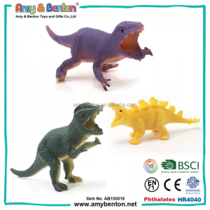 14 pakker Party Favors Mini Dinosaur Figurer, Plastic Dinosaurs Assorted Dinosaur Cupcake Toppers til piger drenge i alderen 3 og opefter