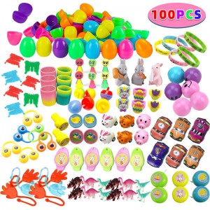 100Pcs Easter Party Favors Assorted for Kids, easter bunny stuffed toy, ຂອງຂວັນກັບຄືນສໍາລັບເດັກນ້ອຍ