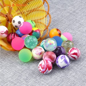 32mm Rubber High Bouncing Balls Cloud Bouncy Balls Party Favors for Kids Neon Swirl Bouncing Balls for Game Prizes Vending Machines