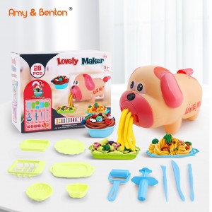 28PCS Noodle Machine Fun Kusina Play Toy Sets Boys and Girls Birthday Holiday Holiday Gift for Kids