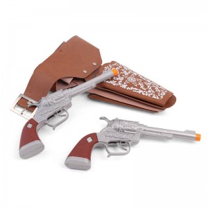 Каубойски пистолети от 2 части с регулируем каубойски колан за деца, каубойски костюм