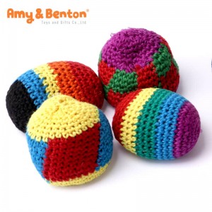 Sacchetti multicolori di sacchi Hacky Ball Assortiti per i zitelli è adulti