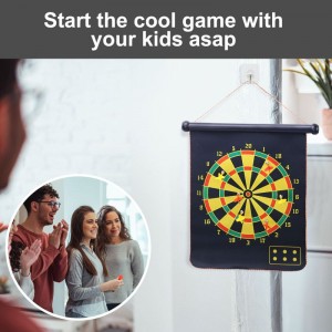 Magnetic Dart Board Games Boys Gift Ideas Sport Toys for Kids Double Side