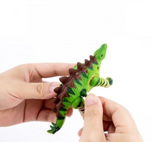 12 дона Dinosaur Wind Up Toy барои кӯдакон Dino Theme Clockwork барои кӯдакон