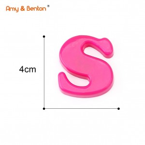 4CM Magnetic English Letters Preschool Educational Learning Alphabet Plastic Toy Set para sa Preschool Toddler