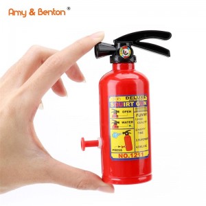 Firefighter Water Guns Anak Fire Extinguisher Toys Mini Water Firemen Squirter kanggo Party Favors
