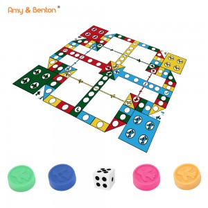 Amy&Benton Flying Chess Game Airplane Flight Chess Family Game Toy Entertainment Game Travel Game Party Game