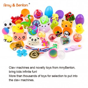 Mini Claw Machine សម្រាប់កុមារ ប្រធានបទបុណ្យ Halloween ម៉ាស៊ីនដាក់លក់ Mini Arcade Candy Capsule Claw Game Prizes Toy Fill with Small Toys