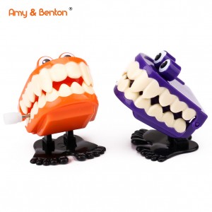 High Quality Beach Sand Toys - Halloween Wind Up Walking Teeth Toys Clockwork toy Children Party Favors Candy Bag Filler – Amy & Benton