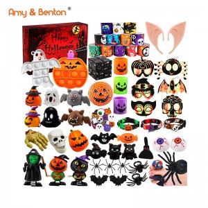168Pcs Hadiah Pesta Halloween untuk Kanak-kanak, 24 Pek Aneka Set Alat Tulis Halloween Pukal Mainan Tipu atau Rawat Kanak-kanak