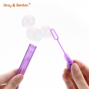 Mini Bubble Wands Ürək Formalı Bubble Borular Toy, Ad günü, Sevgililər Günü üçün Yay Oyuncağı