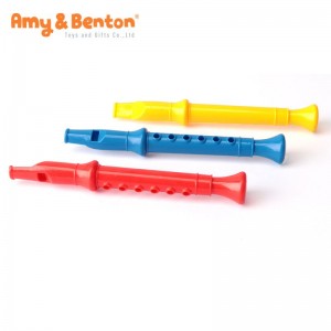 Instrumentos musicais Xoguetes promocionais Mini clarinete Soprano Descant Recorder Kid Music Flauta á venda