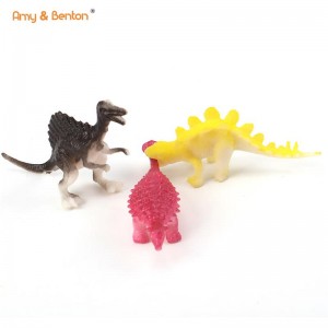 Dětská realistická hračka 12 balení Miniaturní figurka dinosaurů Sada hraček pro děti Batole narozeniny Vánoce Velikonoční dárky