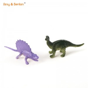 Realistisk legetøj til børn med 12 stk. Mini Dinosaur Figur Legetøj Sæt til børn Småbørn Fødselsdag Jul Påskegaver